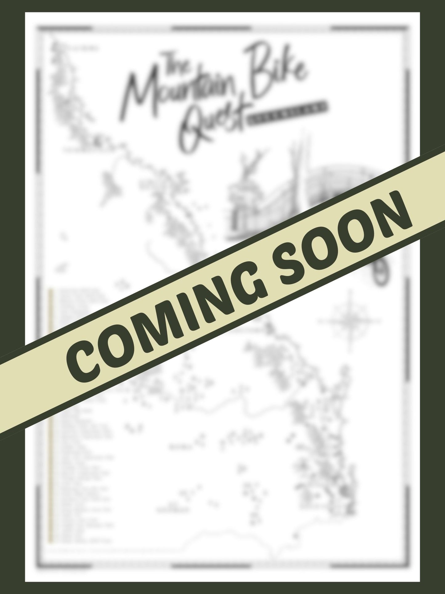 The Queensland Mountain Bike Quest - Scratch Map