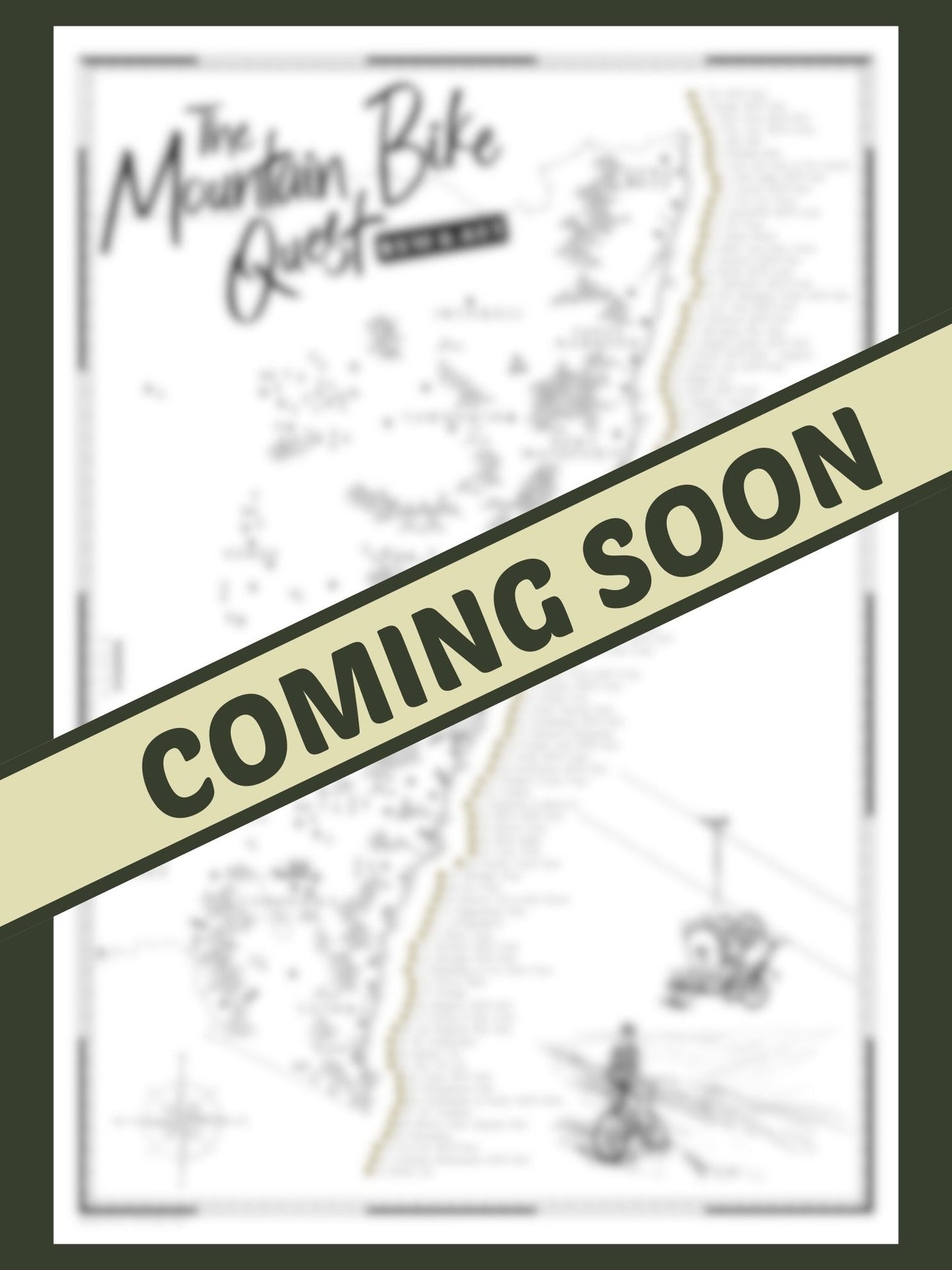 The NSW & ACT Mountain Bike Quest - Scratch Map