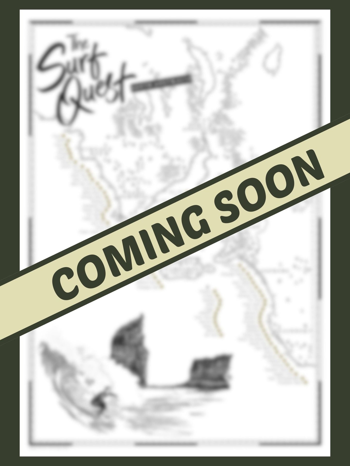 The South Australia Surf Quest - Scratch Map