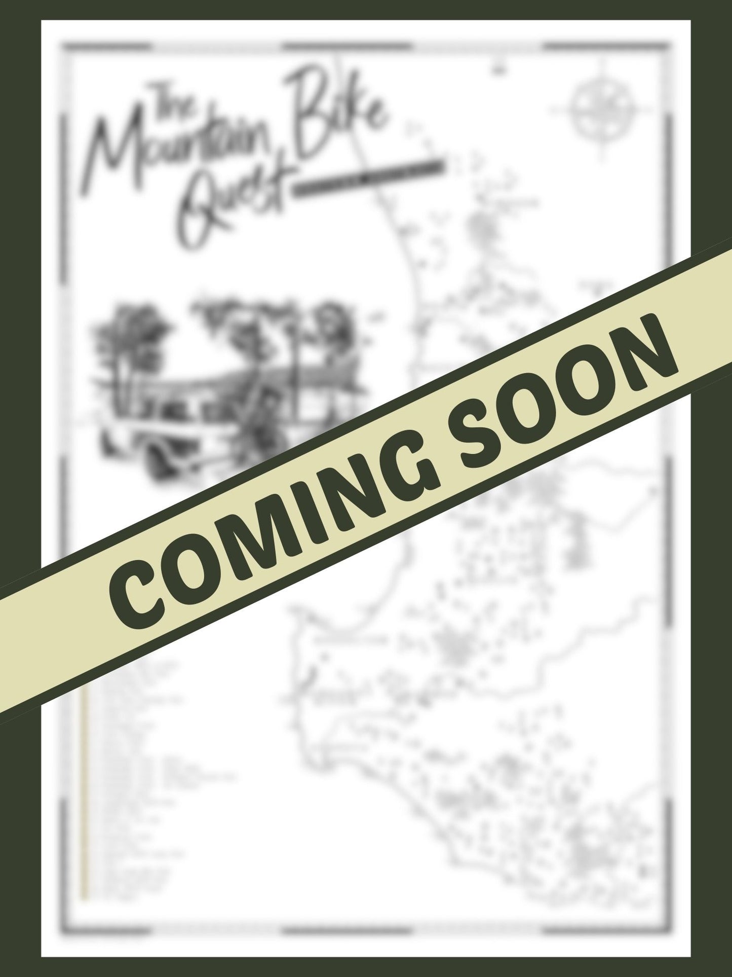 The Western Australia Mountain Bike Quest - Scratch Map