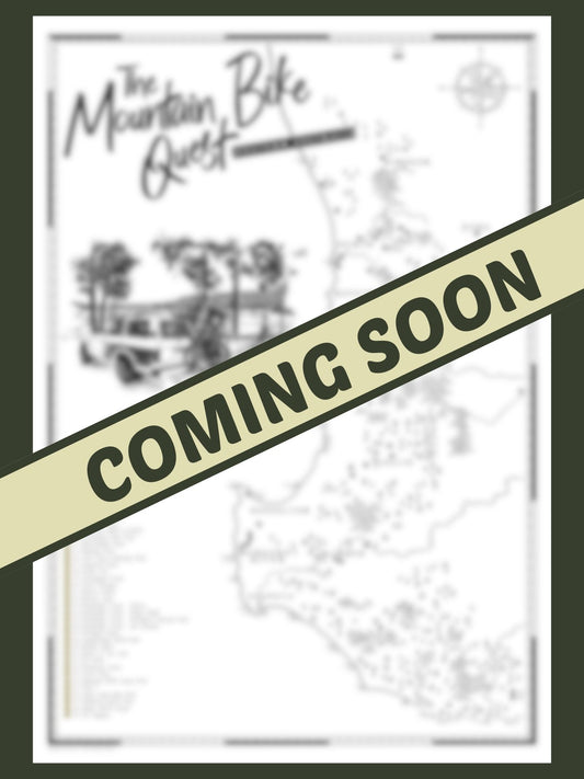 The Western Australia Mountain Bike Quest - Scratch Map