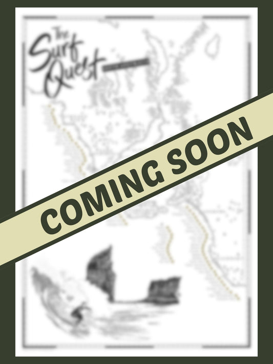 The South Australia Surf Quest - Scratch Map