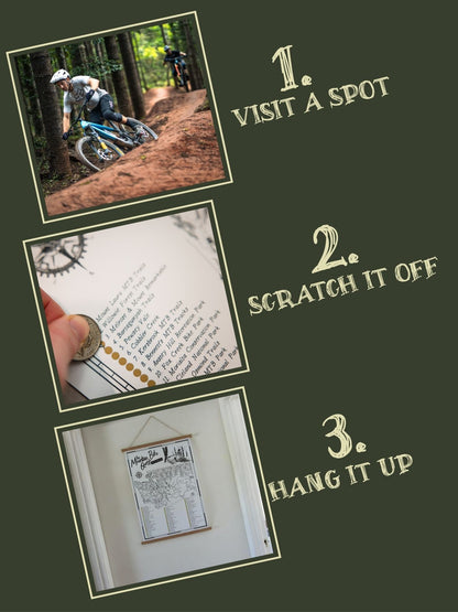 The New Mexico Mountain Bike Quest - Scratch Map