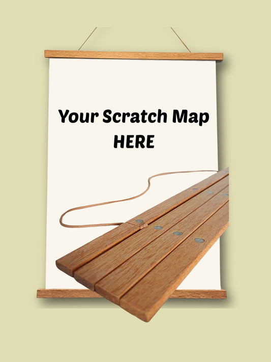 Hanging Frame- Wooden Magnetic