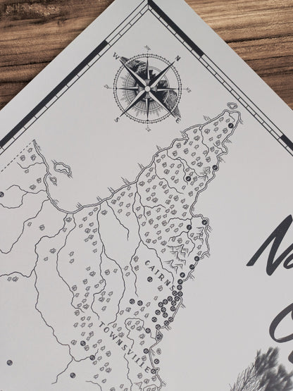 The Queensland National Parks Quest - Scratch Map