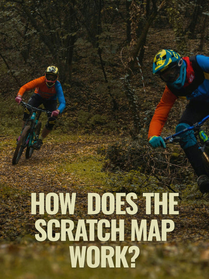 The Wales Mountain Bike Quest - Scratch Map